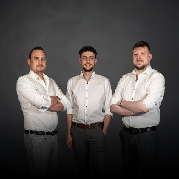 Team von Saphira Security - Stefan Baumgärtner, Sebastian Knittler, Lukas Kießling